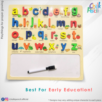 Small Letter Alphabet Learning Board for Kids