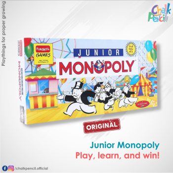 H01 Junior Monopoly Board Game for Kids