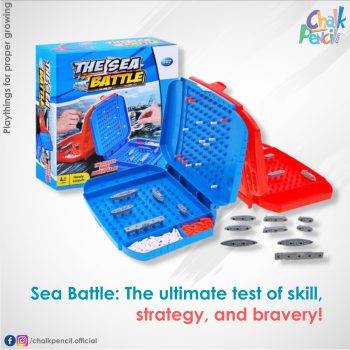 The Sea Battle Classic Strategy Board Game