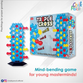 H07 Triple Cross Logic & Drawing Toy