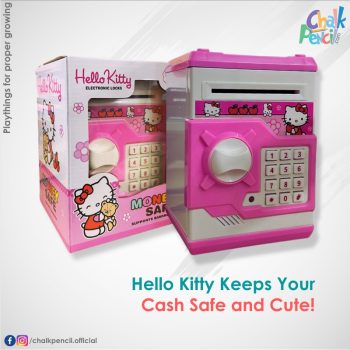Hello Kitty Electronic Money Safe Piggy Bank