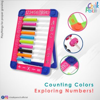 Kids Colorful Abacus For Fun Bright Minds