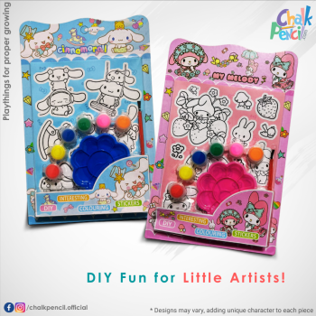 DIY Coloring Stickers Set - Creative Art & Craft Kit