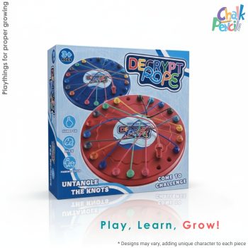 Kids Decrypt Rope Logic Puzzle Toy