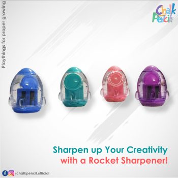 Kids Rocket Pencil Sharpener