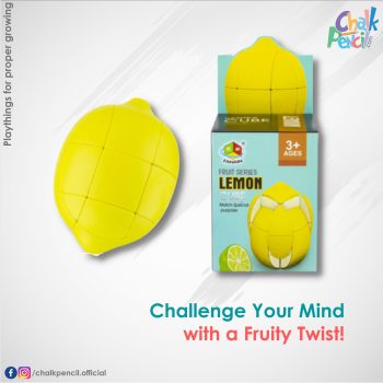 Kids Smart Lemon Cube Educational Puzzle