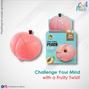 Kids Smart Peach Cube - Interactive Educational Toy
