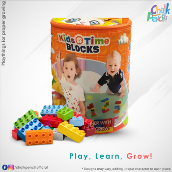 Kids Time Building Blocks Bag