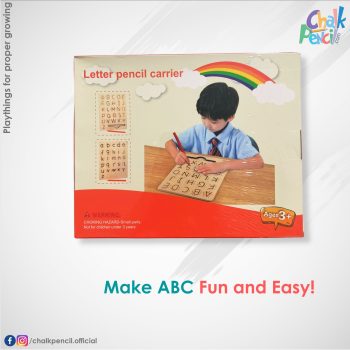 Letter Pencil Carrier Educational Toy
