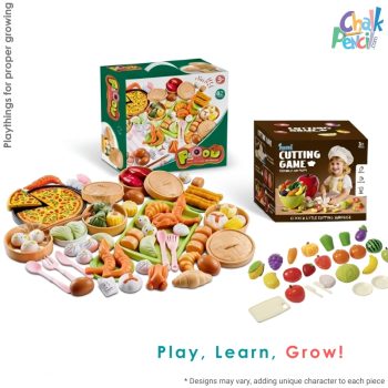 Little Chef Deluxe Food and Cutting Set