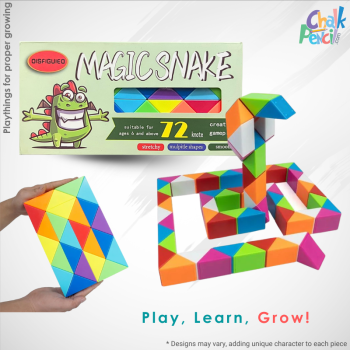Magic Snake 72 Knote 3D Twist Puzzle