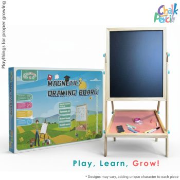 Magnetic Drawing Study Board for Kids