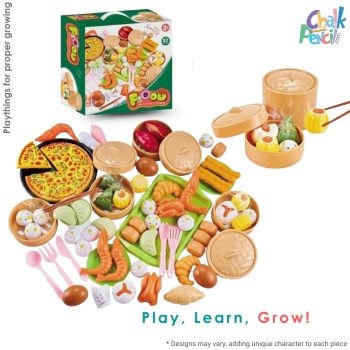 82 Pcs Kitchen Food Playset for Kids