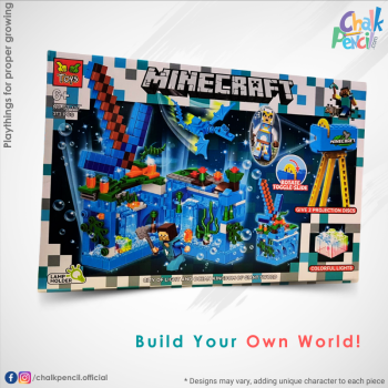 Minecraft 373 Pieces Building Blocks Set