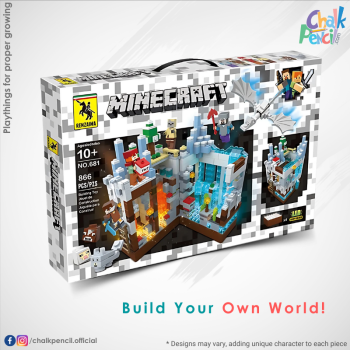 Minecraft 798 Pieces Building Block Set