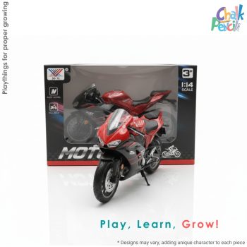 Moto Racing Die Cast Motorcycle Toy