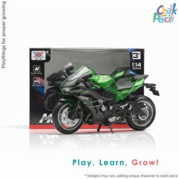 Moto Racing Die Cast Motorcycle - Green