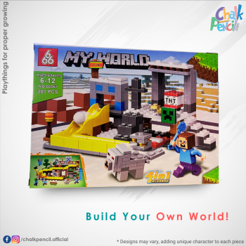 My World Building Set 2 - Minecraft Style Blocks