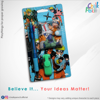 Naruto Mini Notebook Set