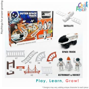 Outer Space Track Set - Flexible DIY Racing Track