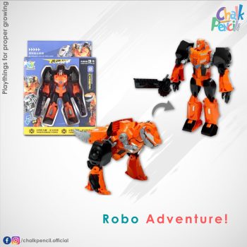 Pioneer Robo Dino Walking & Dancing Robot Toy