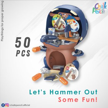 Play House Set Tool Shop 50 Pcs