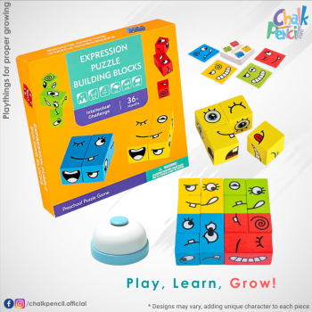 Pre School Expression Puzzle Building Blocks