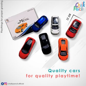 6 Pcs Colorful Metal Alloy Die-cast Car Set