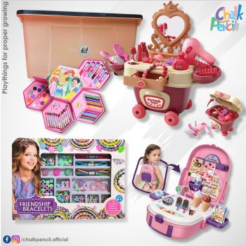 Princess Dream Play Box - Portable Dollhouse Set