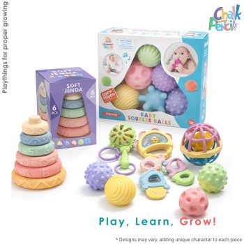 Gentle Touch Baby Play Combo - Educational Toy Set