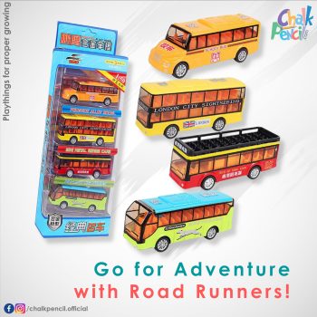 Road Runner Bus Set for Kids