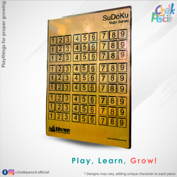 Sudoku Math Board Educational Puzzle