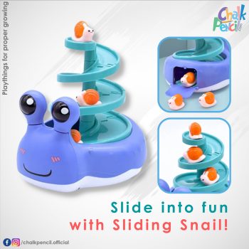 Sliding Snail Toys Set for Kids