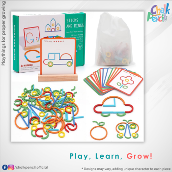 Sticks and Rings Educational Building Set