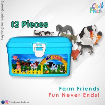 The World Of Farm Animals Toy Set