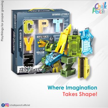 Transforming Robots Alphabots - Educational Letter Toys