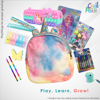 Unicorn Kids School Bag & Backpack Set for Girls