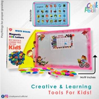 White Board Magnetic ABC Letters - Educational Learning Set