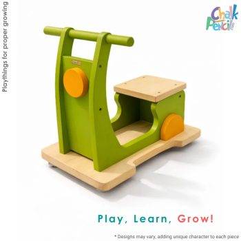 Wooden Pushing Bike for Toddlers