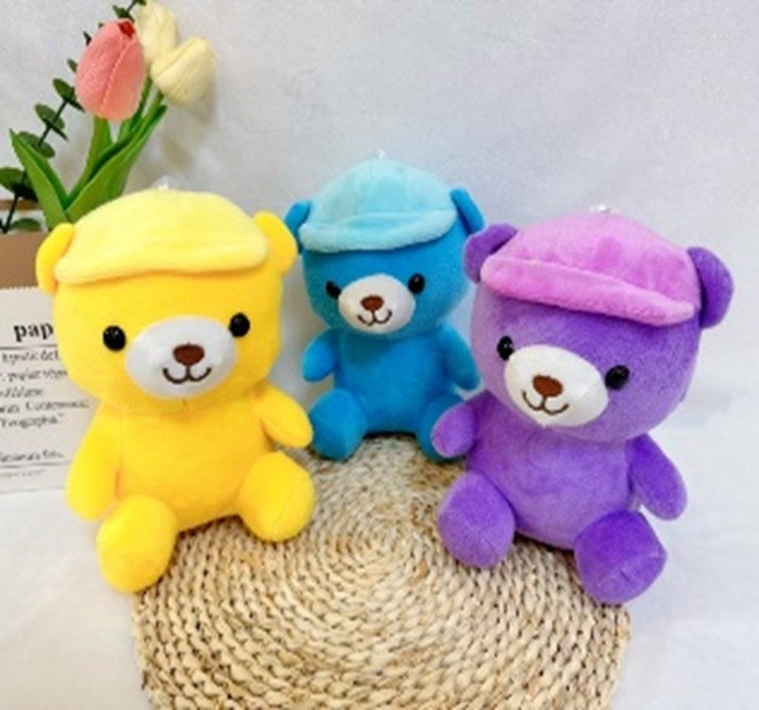 Cap Teddy Bear Doll Small Toy