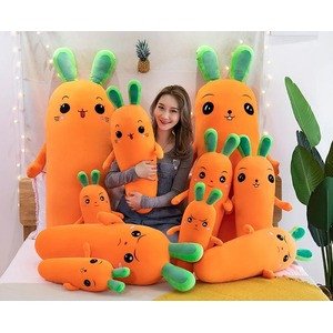 Carrot Styling Plush Toy Cute Long Pillow
