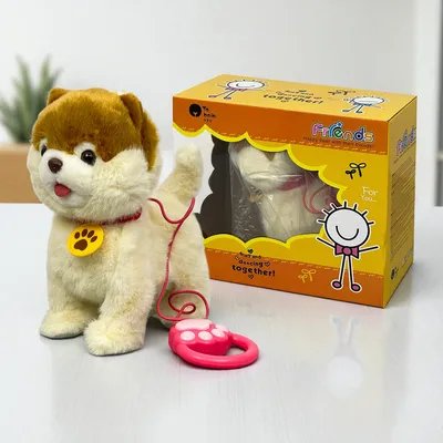 Pomeranian Puppy Toy With Voice And Play