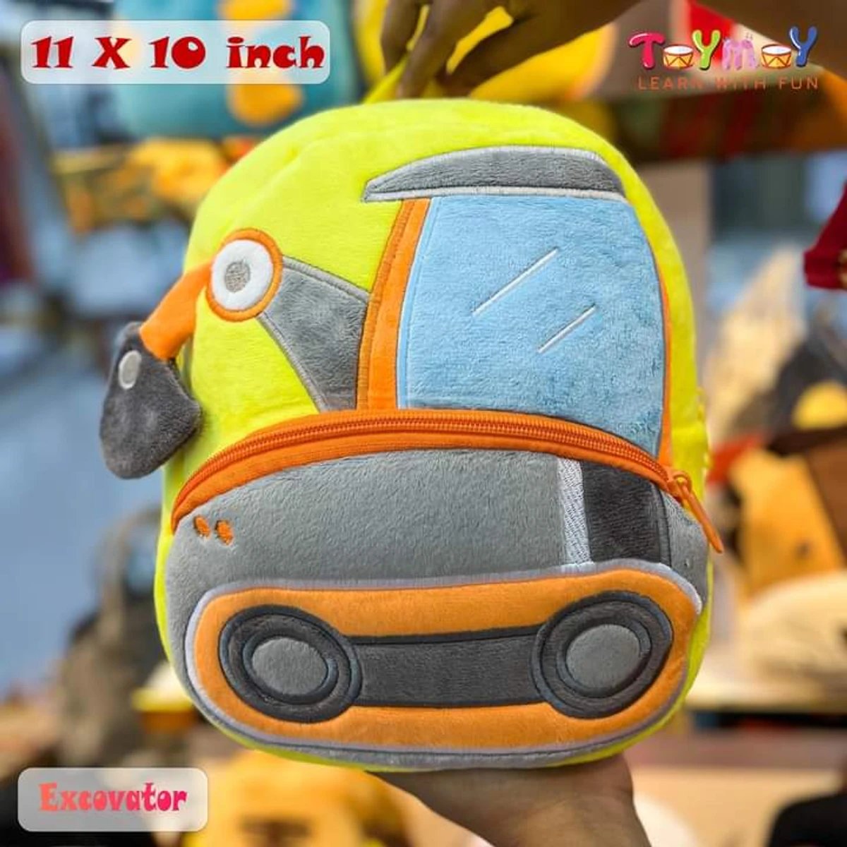 Toymoy Excavator Mini Backpack for Kids