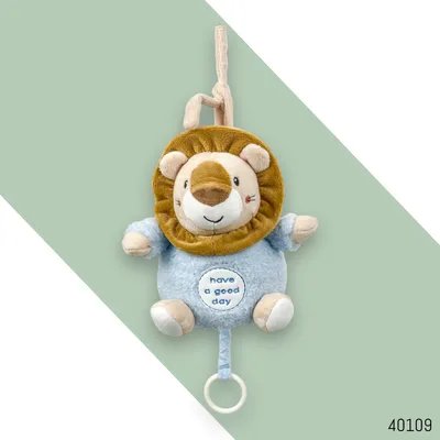 Sunnozy Plush Musical Instrumental Soft Toy Lion (0M+)
