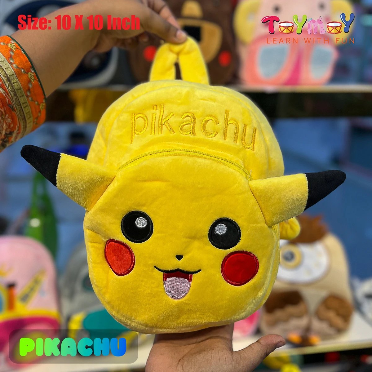 Pikachu Mini Backpack - Premium Quality for Kids