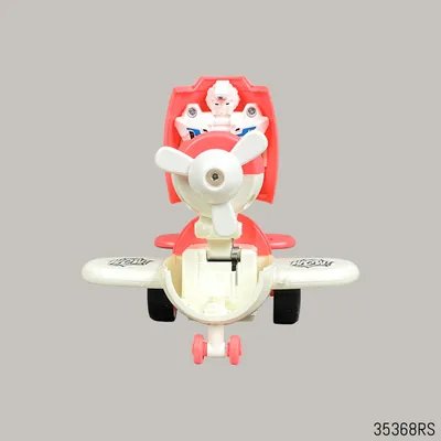 Funny Cute Plane Transformer Toy - Rose