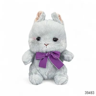 Gray Rabbit Stuffed Plush Soft Toy - 27cm