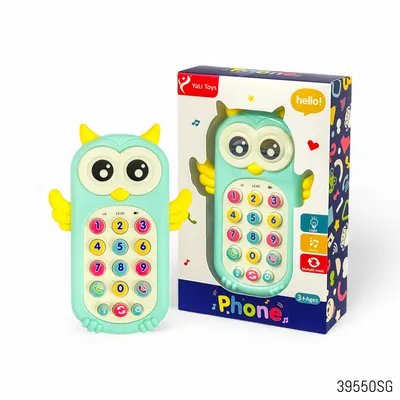 Hello Mobile Phone Baby Musical Toy - Sea Green