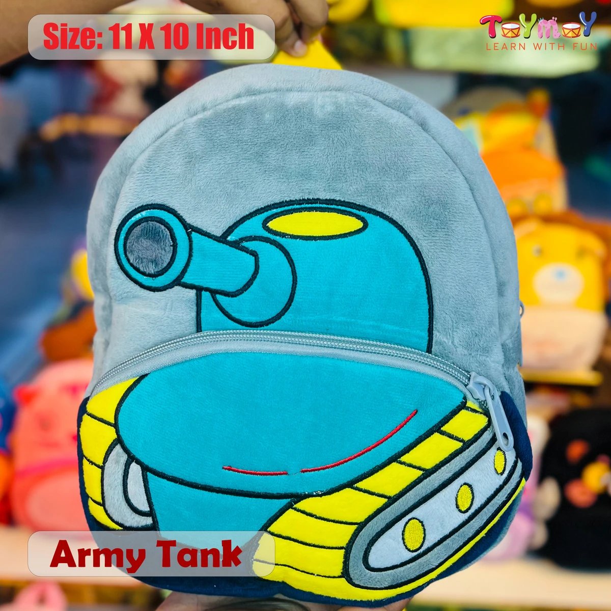 Army Tank Mini Backpack for Kids