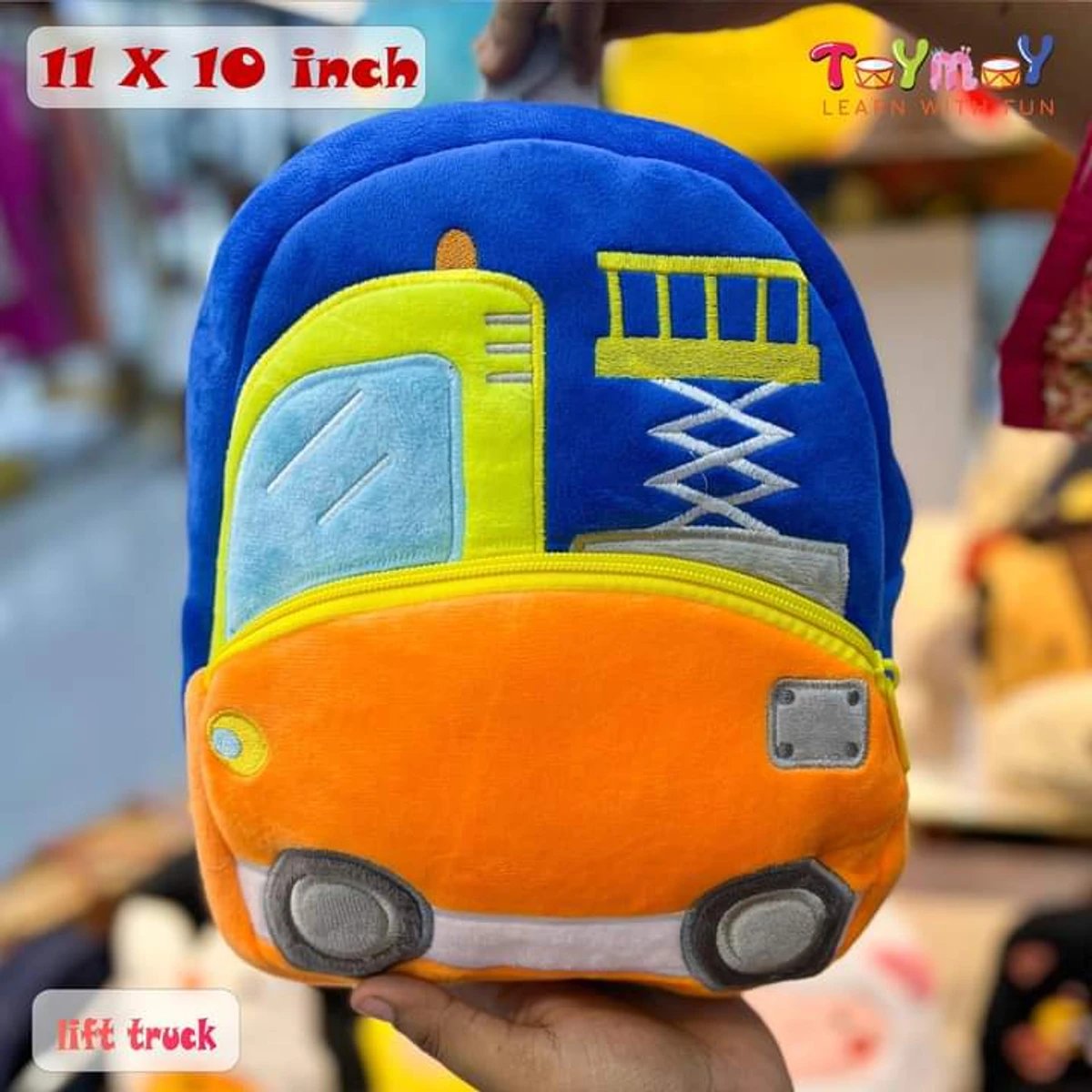 Toymoy Lift Truck Mini Backpack for Kids